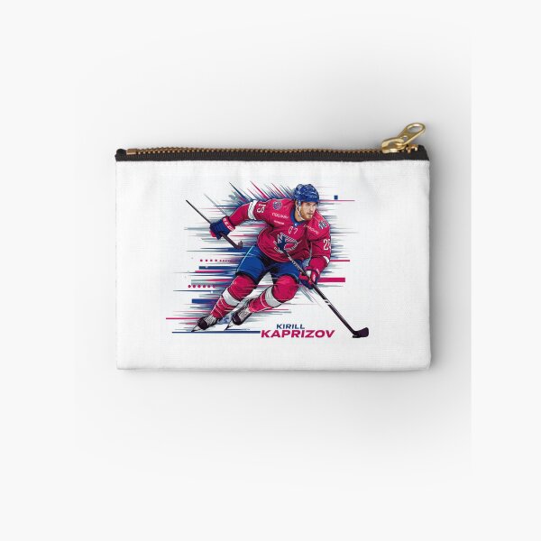 Item preview, Dynamic Kirill Kaprizov Hockey Art - Speed and Talent designed and sold by Colorful-Garden.