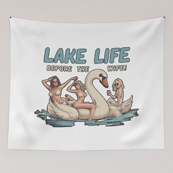 Item preview, Lake Life Before the Wife designed and sold by FitEnvy.