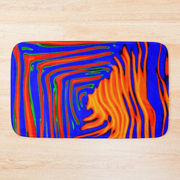 Item preview, Blue and Orange Wave designed and sold by Art-Istin-See.