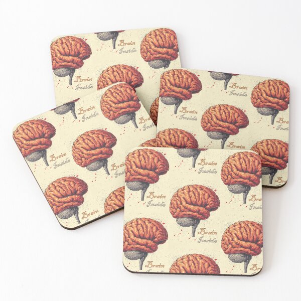 Item preview, Cartoon Style Brain with "Brain Inside" designed and sold by Piotrek0001.