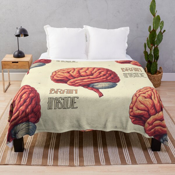 Item preview, Cartoon Style Brain with "Brain Inside" designed and sold by Piotrek0001.