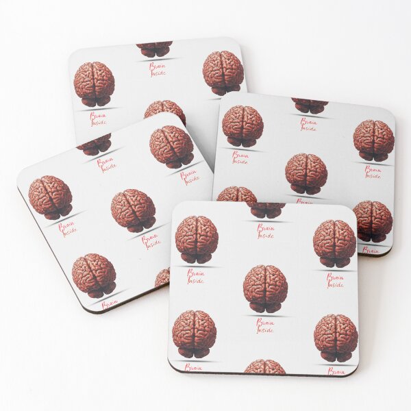 Item preview, Cartoon Style Brain with "Brain Inside" designed and sold by Piotrek0001.