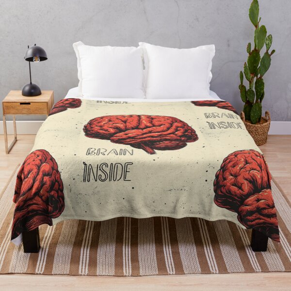 Item preview, Cartoon Style Brain with "Brain Inside" designed and sold by Piotrek0001.