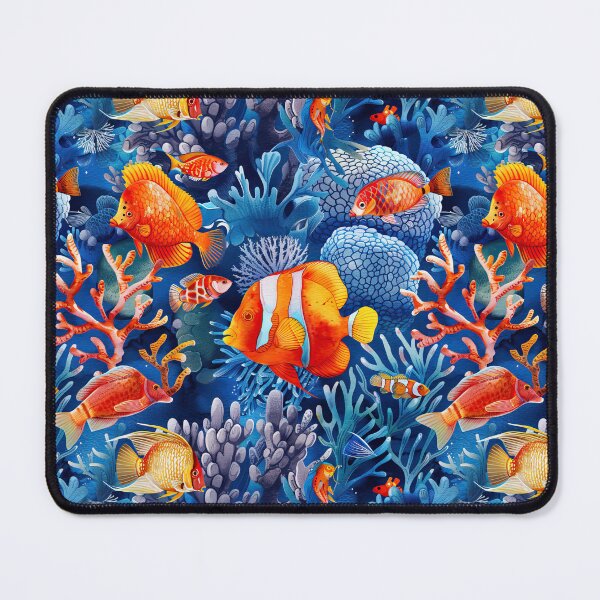 Item preview, Colorful Tropical Fish and Corals designed and sold by Liededrom..