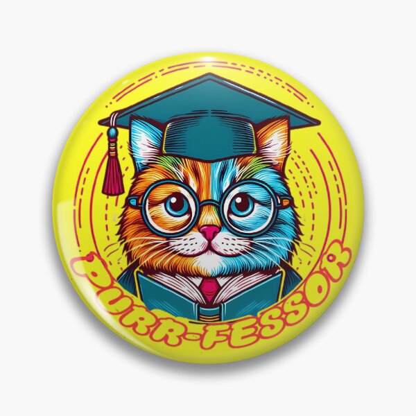Item preview, Professor Cat The Scholarly Feline designed and sold by beyazart.
