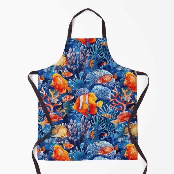 Item preview, Colorful Tropical Fish and Corals designed and sold by Liededrom..
