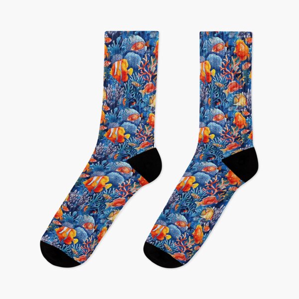 Item preview, Colorful Tropical Fish and Corals designed and sold by Liededrom..
