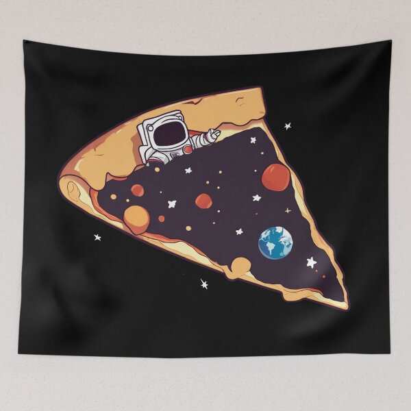 Item preview, A slice of pizza for an astronaut designed and sold by thobealtaf.