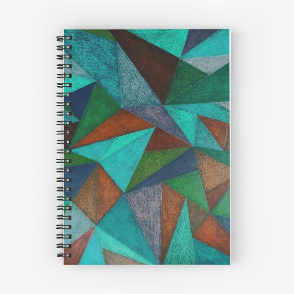 Item preview, turquoise triangular mosaic designed and sold by Valentina-V.