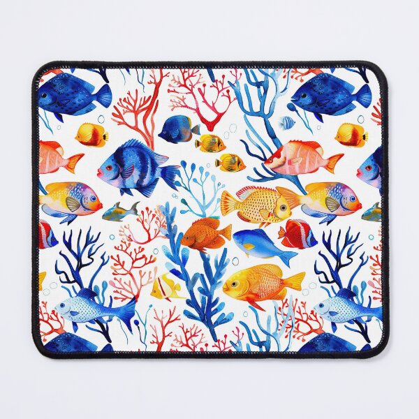 Item preview, Colorful Tropical Fish and Corals designed and sold by Liededrom..