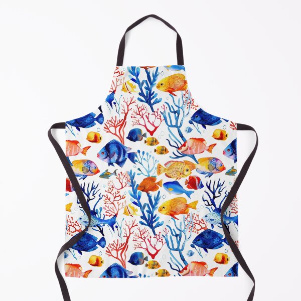 Item preview, Colorful Tropical Fish and Corals designed and sold by Liededrom..
