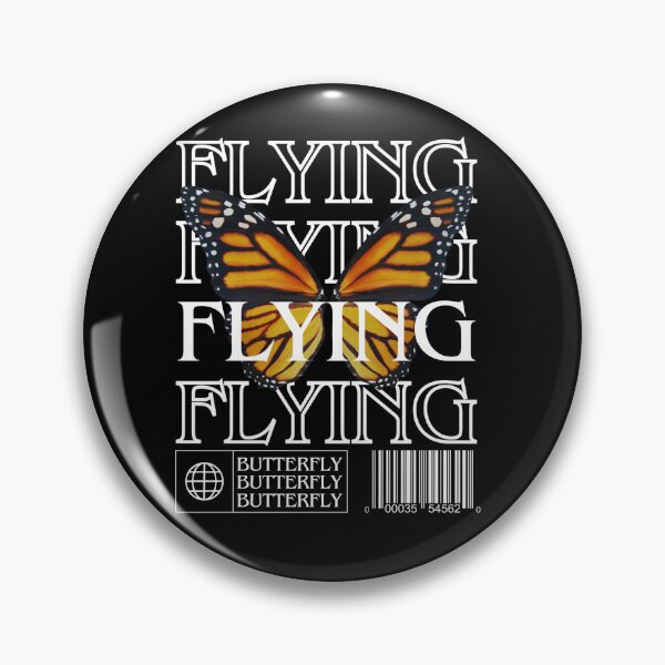 Item preview, Orange Butterfly with Text  designed and sold by AveryZi.