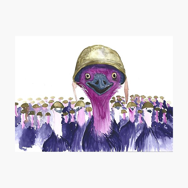 Item preview, Great Emu War designed and sold by Wendysmalley.