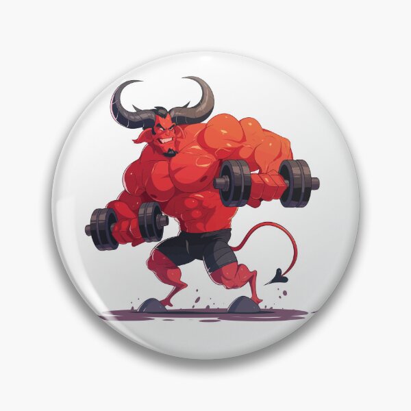 Aperçu de l'œuvre Démon du gymnase créée et vendue par TMFGraphix.