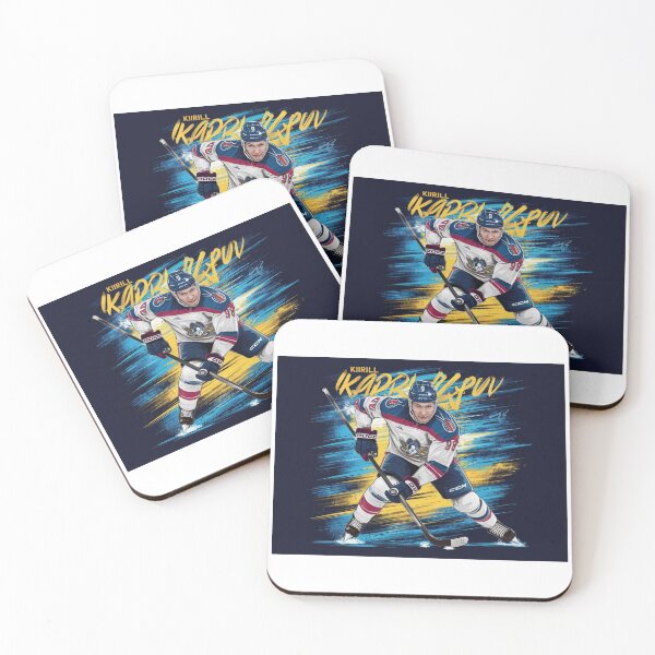 Item preview, Dynamic Kirill Kaprizov Hockey Art - Speed and Talent designed and sold by Colorful-Garden.