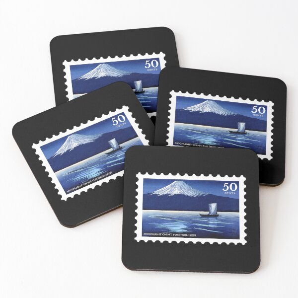 Item preview, Mount Fuji stamp designed and sold by RabbitK.