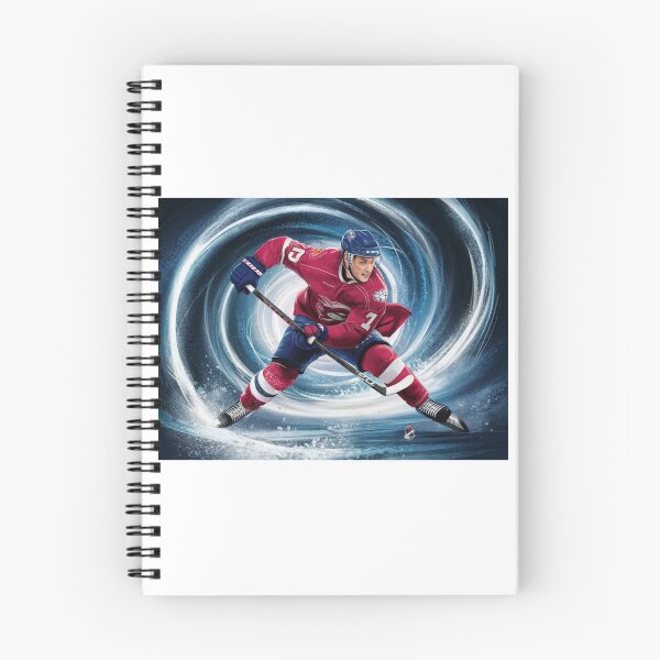 Item preview, Dynamic Kirill Kaprizov Hockey Art - Speed and Talent designed and sold by Colorful-Garden.