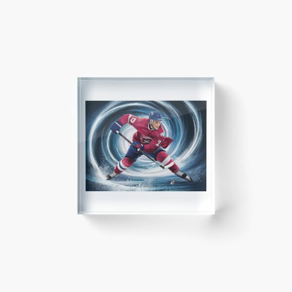Item preview, Dynamic Kirill Kaprizov Hockey Art - Speed and Talent designed and sold by Colorful-Garden.