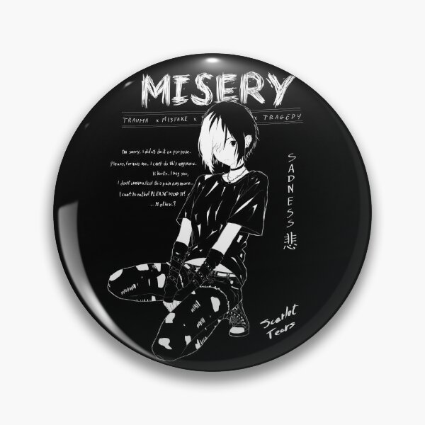 Item preview, Scarlet Tears Art - Misery designed and sold by ScarletTearsArt.