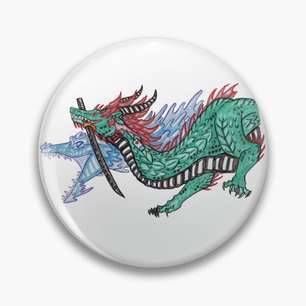 Item preview, Demon slayer Tanjiro dragon  designed and sold by kryuktheartisan.