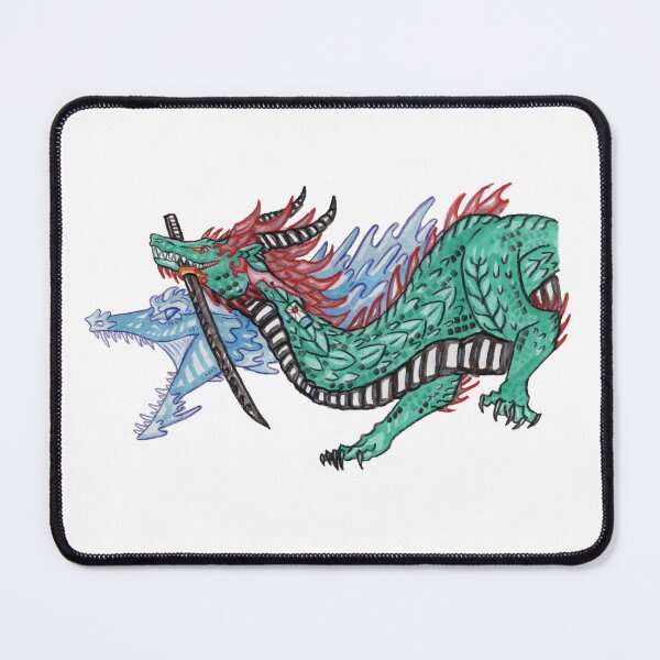 Item preview, Demon slayer Tanjiro dragon designed and sold by kryuktheartisan.