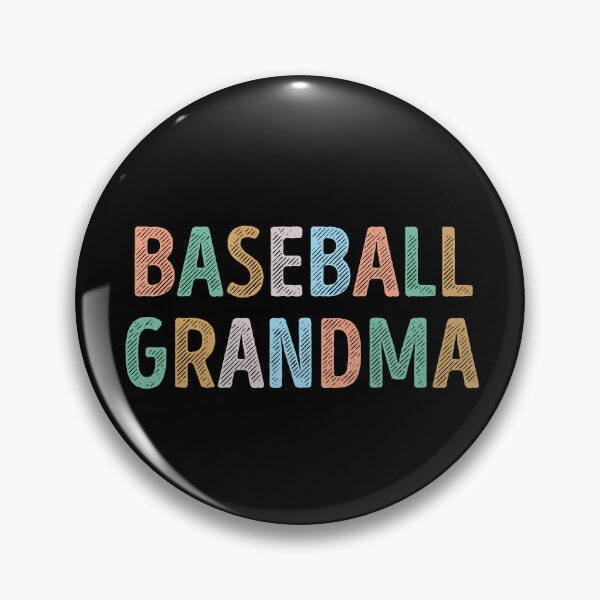 Artikelvorschau, Bunte Typografie Baseball Oma entworfen und verkauft von RareBunny.