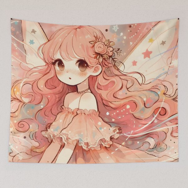 Item preview, Enchanted Fairy Girl designed and sold by 123Rainbow.