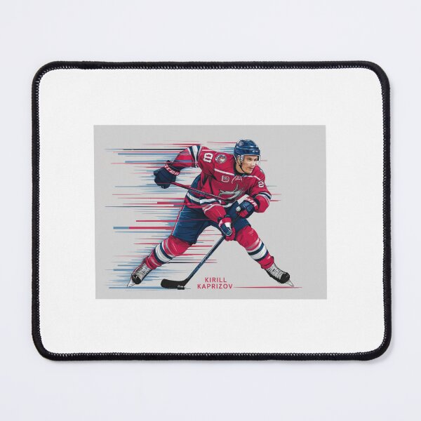 Item preview, Dynamic Kirill Kaprizov Hockey Art - Speed and Talent designed and sold by Colorful-Garden.