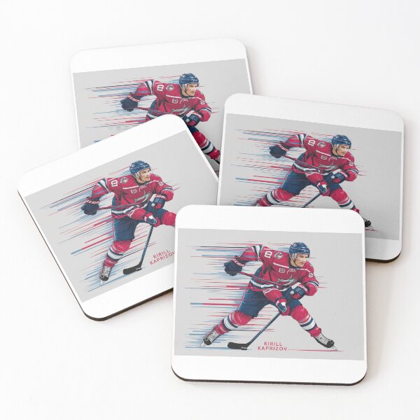 Item preview, Dynamic Kirill Kaprizov Hockey Art - Speed and Talent designed and sold by Colorful-Garden.