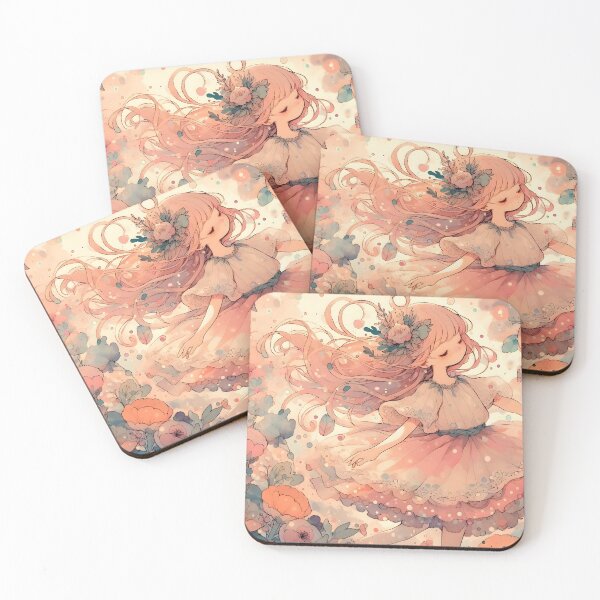 Item preview, Enchanted Floral Girl designed and sold by 123Rainbow.