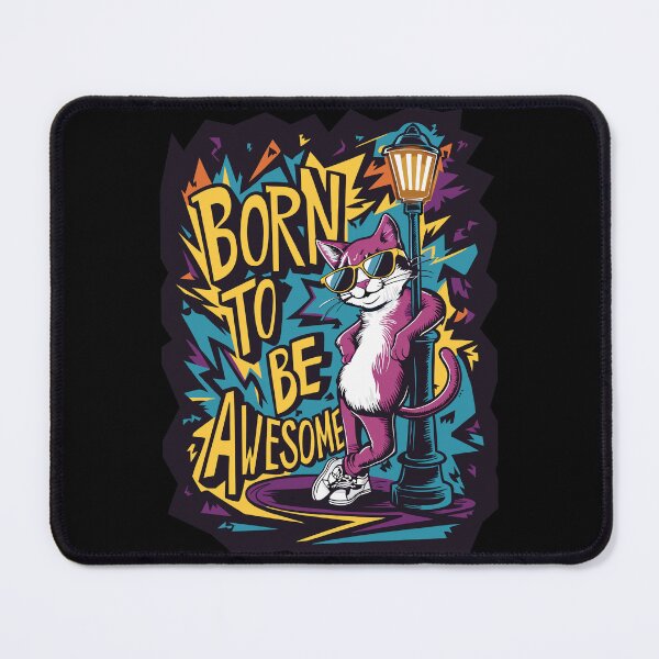 Item preview, Street Cat - Born to be awesome designed and sold by Channel1Design.