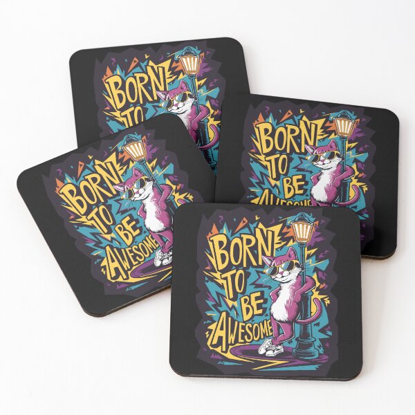Item preview, Street Cat - Born to be awesome designed and sold by Channel1Design.