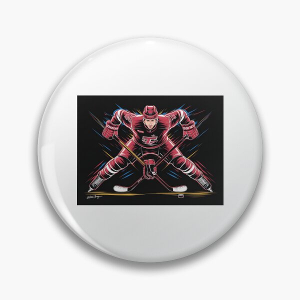 Item preview, Dynamic Kirill Kaprizov Hockey Art - Speed and Talent designed and sold by Colorful-Garden.