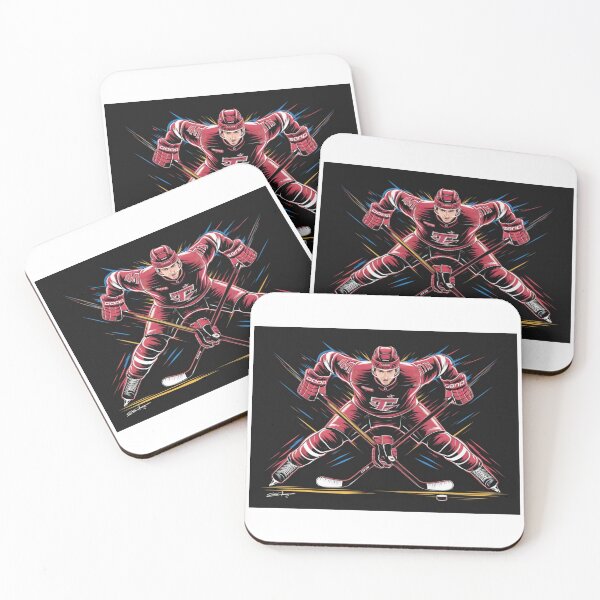 Item preview, Dynamic Kirill Kaprizov Hockey Art - Speed and Talent designed and sold by Colorful-Garden.