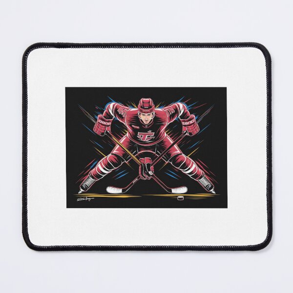 Item preview, Dynamic Kirill Kaprizov Hockey Art - Speed and Talent designed and sold by Colorful-Garden.