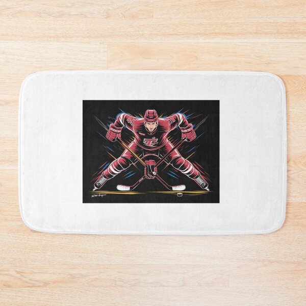 Item preview, Dynamic Kirill Kaprizov Hockey Art - Speed and Talent designed and sold by Colorful-Garden.