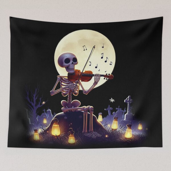 Item preview, Musician Skeleton 1 designed and sold by sinemsworld1.