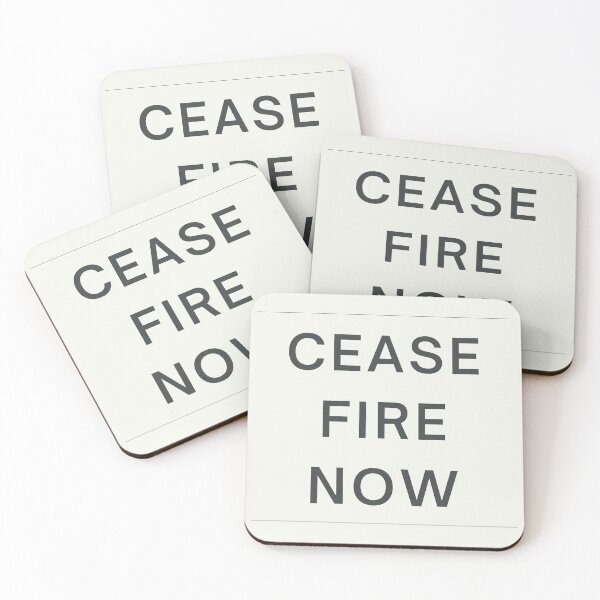 Item preview, CEASEFIRE NOW designed and sold by PHILOSOPHY-SWAG.