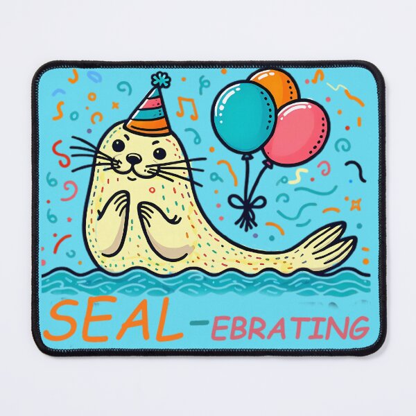 Item preview, Party Seal Celebrating in Style designed and sold by beyazart.