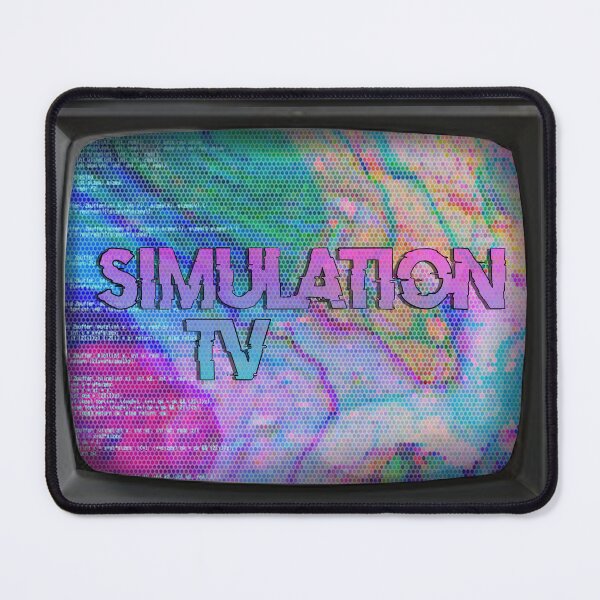Item preview, 'Simulation TV' Retro 90's Tv VCR  designed and sold by Venus-in-Virgo.