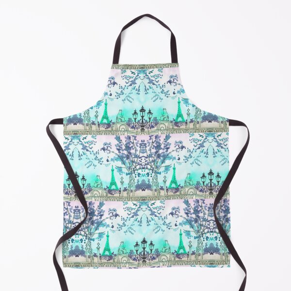 Item preview, Paris Tuileries blue stripe pattern designed and sold by Anna Rivet.
