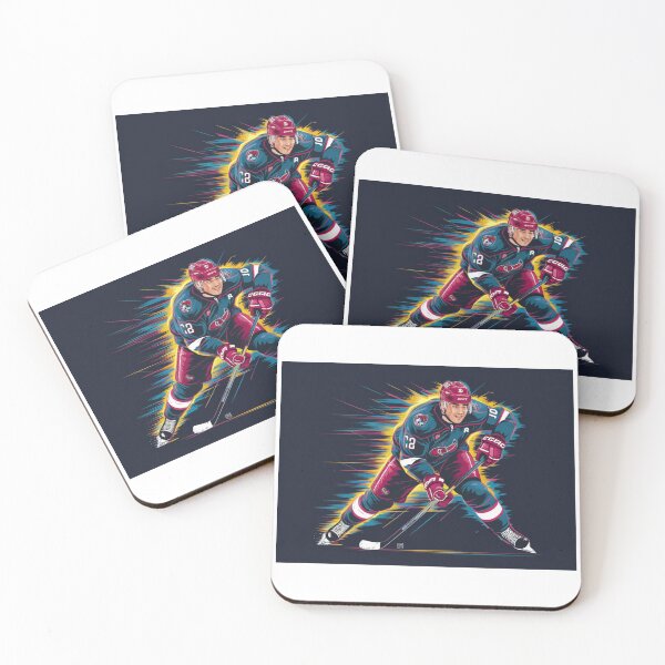 Item preview,  Dynamic Kirill Kaprizov Hockey Art - Speed and Talent designed and sold by Colorful-Garden.