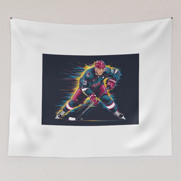 Item preview,  Dynamic Kirill Kaprizov Hockey Art - Speed and Talent designed and sold by Colorful-Garden.