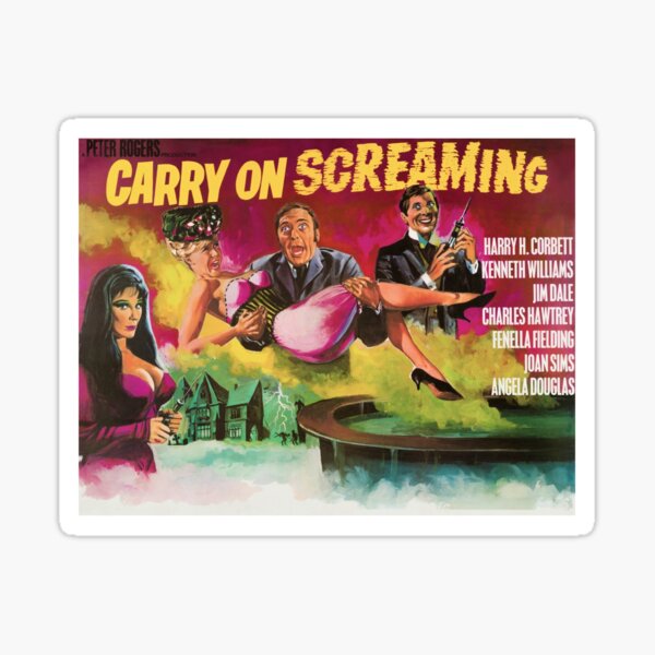 Artikel-Vorschau von CARRY ON Poster-Kunst im Vintage-Stil der 60er Jahre – Carry On Screaming, designt und verkauft von Michaelofthe80s.