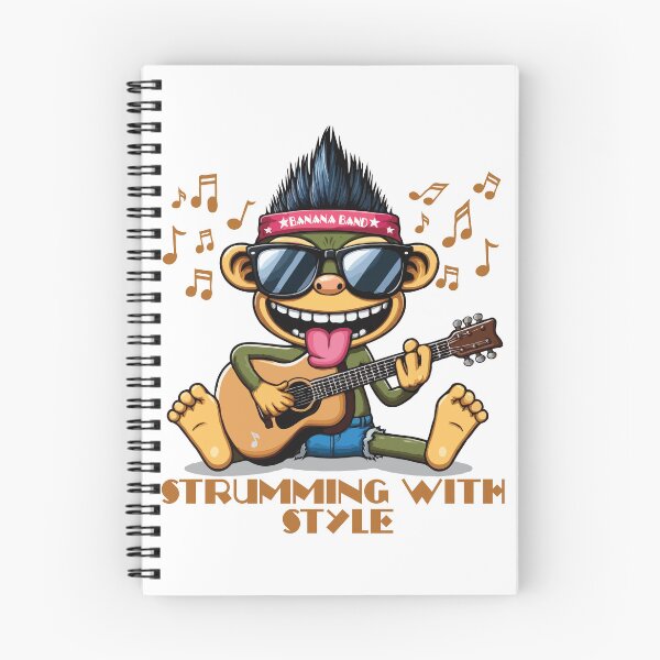 Item preview, Monkey Strumming With Style designed and sold by OLYmonophil.