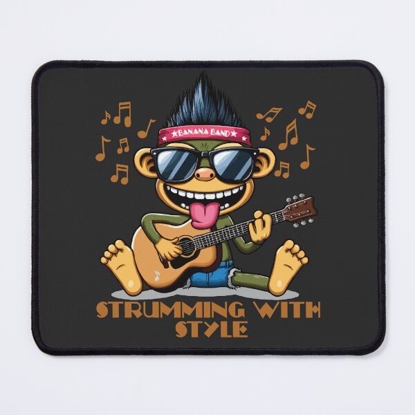 Item preview, Monkey Strumming With Style designed and sold by OLYmonophil.