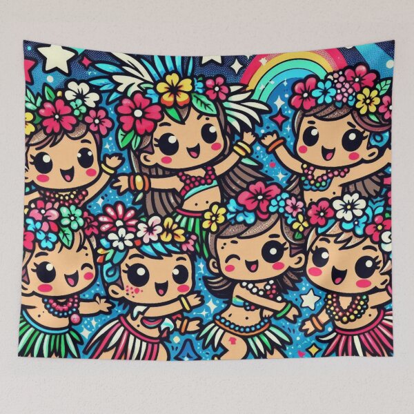 Item preview, Enchanting Hula Kids - 011 designed and sold by sagaofsilence.
