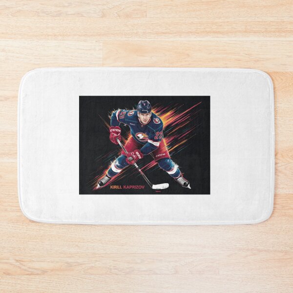 Item preview, Dynamic Kirill Kaprizov Hockey Art - Speed and Talent designed and sold by Colorful-Garden.