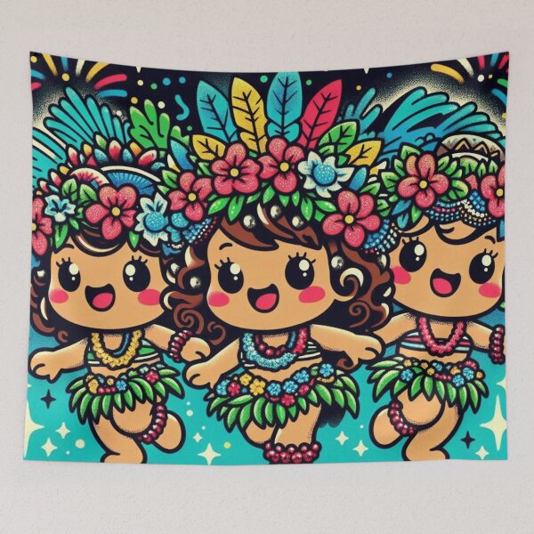 Item preview, Enchanting Hula Kids - 012 designed and sold by sagaofsilence.