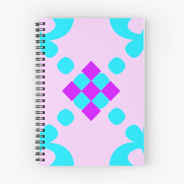 Item preview, Pink and Blue Quatrefoil Burst designed and sold by youme63.